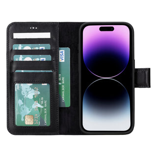Magic - 2-in-1-Handyhülle für iPhone 16 Pro Max aus Leder