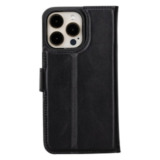 Magic - 2-in-1-Handyhülle für iPhone 16 Pro aus Leder