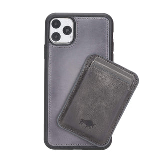 Solo Pelle Lederhülle + Magnetische Geldbörse für das iPhone 12/12 Pro in 6.1 Zoll Case