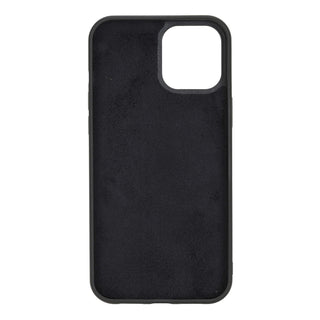 Solo Pelle Lederhülle kompatibel für iPhone 12/12 Pro in 6.1 Zoll abnehmbare Hülle (2in1) inkl. Kartenfächer für das original Apple iPhone 12/12 Pro (Matt Schwarz)