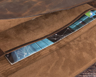 Solo Pelle MacBook Pro 13 und 14 Zoll & Air Retina 13 Zoll Retina, Air M1 Pro Ledertasche Case Hülle Montana für das Apple MacBook Pro 13" Inch aus echtem Leder (Vintage Braun)