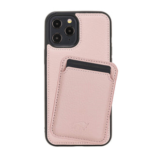 Solo Pelle Lederhülle + Magnetische Geldbörse für das iPhone 12/12 Pro in 6.1 Zoll Case