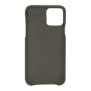 Solo Pelle Lederhülle für das iPhone 11 Pro in 5.8 Zoll Stanford Case Leder Hülle Ledertasche Backcover aus echtem Leder (Vollleder Nachtgrün)