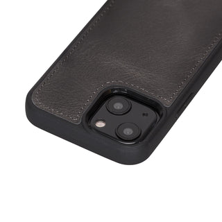 Solo Pelle Lederhülle für das iPhone 13 Mini  in 5.4 Zoll Stanford Case - Camel Braun