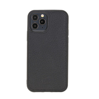 Solo Pelle Lederhülle kompatibel für iPhone 12/12 Pro in 6.1 Zoll abnehmbare Hülle (2in1) inkl. Kartenfächer für das original Apple iPhone 12/12 Pro (Matt Schwarz)