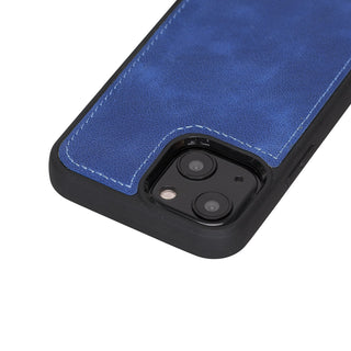 Solo Pelle Lederhülle für das iPhone 13 Mini  in 5.4 Zoll Stanford Case - Camel Braun