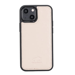 Solo Pelle Lederhülle für das iPhone 13 Mini  in 5.4 Zoll Stanford Case - Camel Braun