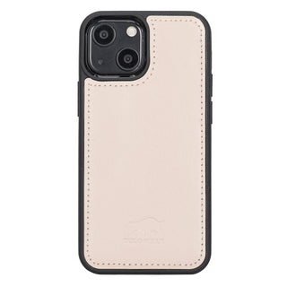 Solo Pelle Lederhülle für das iPhone 13 Mini  in 5.4 Zoll Stanford Case - Camel Braun