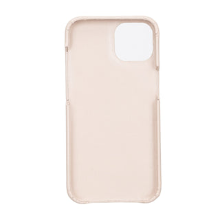 Solo Pelle Lederhülle für das iPhone 13 in 6.1 Zoll Princeton Case - Nude Rosa