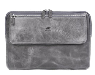 Solo Pelle Ledertasche Businesstasche Arbeitstasche ROM für das Apple Macbook Pro 13 /  14 Zoll - Vintage Braun