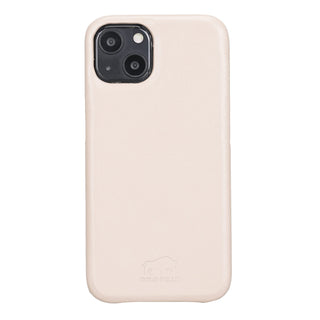 Solo Pelle Lederhülle für das iPhone 13 in 6.1 Zoll Princeton Case - Nude Rosa