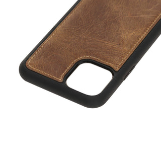 Solo Pelle Lederhülle für das iPhone 11 Pro in 5.8 Zoll Stanford Case Leder Hülle Ledertasche Backcover aus echtem Leder