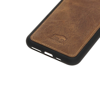 Solo Pelle Lederhülle für das iPhone 11 Pro in 5.8 Zoll Stanford Case Leder Hülle Ledertasche Backcover aus echtem Leder