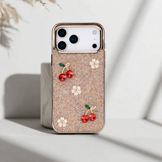 Freya Crystal Cherry Case for iPhone 17 Pro Max