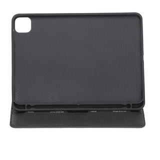 Solo Pelle magnetische abnehmbare Hülle geeignet für Apple iPad Pro 11" 2020 Hülle Echtleder Case aus echtem Leder. Unterstützt Pencil 2 und magnetisches Laden (Cognac Braun Effekt)