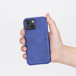 Solo Pelle Lederhülle für das iPhone 13 Mini in 5.4 Zoll Princeton Case - Camel Braun