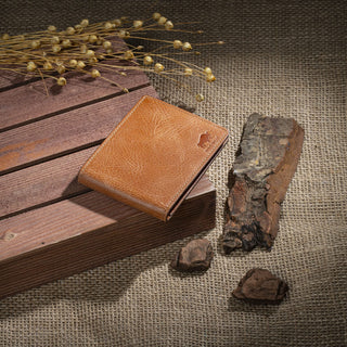 Solo Pelle Slim Wallet aus echtem Leder Platz für 4-8 Karten magnetisch abnehmares Kartenetui