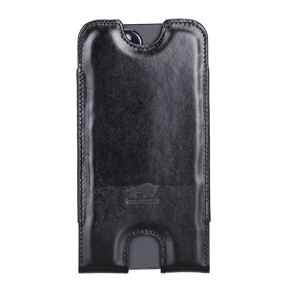 Solo Pelle Lederhülle Alle Geräte bis 6.7 Zoll Case Leder Hülle - Schwarz