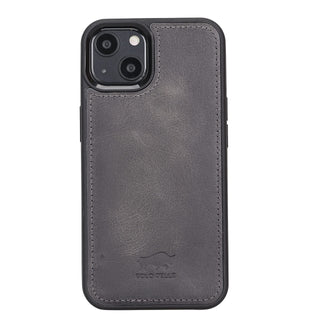 Solo Pelle Lederhülle für das iPhone 13 Mini  in 5.4 Zoll Stanford Case - Camel Braun