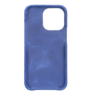 Solo Pelle Lederhülle für das iPhone 13 in 6.1 Zoll Princeton Case - Vintage Blau