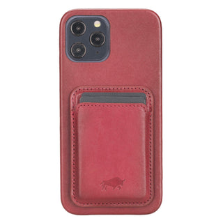 Solo Pelle Lederhülle + magnetische Geldbörse für das iPhone 12 Mini in 5.4 Zoll Stanford Case