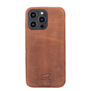 Solo Pelle Lederhülle kompatibel für iPhone 14 Pro Max in 6.7 Zoll abnehmbare Hülle (2in1) inkl. Kartenfächer für das original Apple iPhone 14 Pro Max in 6.7 (Vollleder Vintage Braun)