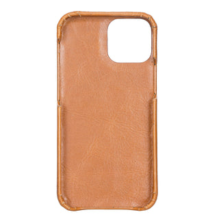 Solo Pelle Lederhülle für das iPhone 13 Mini in 5.4 Zoll Princeton Case - Camel Braun