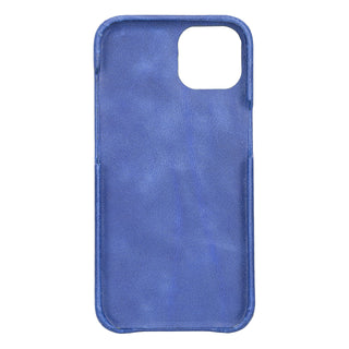 Solo Pelle Lederhülle für das iPhone 13 in 6.1 Zoll Princeton Case - Vintage Blau