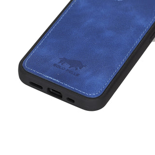 Solo Pelle Lederhülle für das iPhone 13 Mini  in 5.4 Zoll Stanford Case - Camel Braun