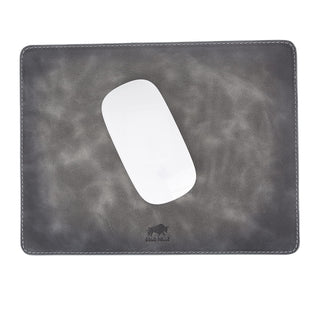 Solo Pelle - Hochwertiges Leder Mousepad 26x20 cm - Cognac Braun