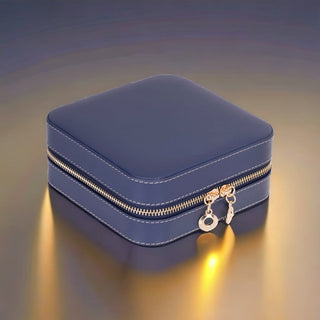 Amanda - Schmuckbox aus Leder - Mittel