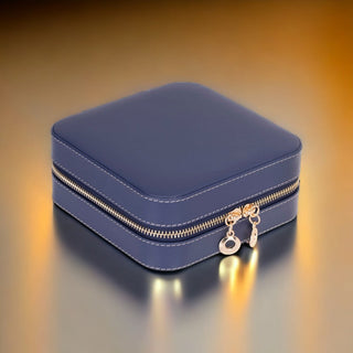 Amanda - Schmuckbox aus Leder - Mittel