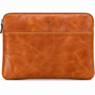 Solo Pelle Ledertasche für das Apple MacBook Pro und Air 13 Zoll, 12 Zoll & iPad Pro 12,9 Zoll Lederhülle Case Hülle Awenta aus echtem Leder