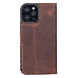 Delfi, Magic - 2-in-1-Handyhülle für iPhone 12 Pro Max aus Leder