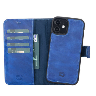 Delfi, Magic - 2-in-1-Handyhülle für iPhone 12 Pro aus Leder