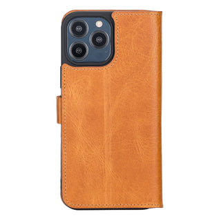 Delfi, TD Wallet - Handyhülle für iPhone 13 Pro Max aus Leder