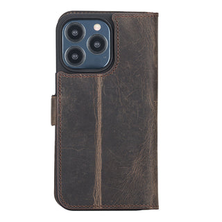 Delfi, TD Wallet - Handyhülle für iPhone 13 Pro aus Leder