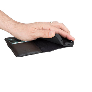 Delfi, TD Wallet - Handyhülle für iPhone 13 aus Leder