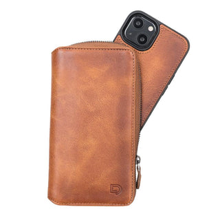 Delfi, Trina - 2-in-1-Handyhülle für iPhone 13 aus Leder