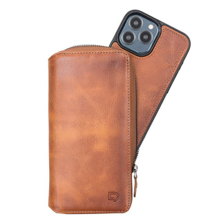 Delfi, Trina - 2-in-1-Handyhülle für iPhone 13 Pro Max aus Leder
