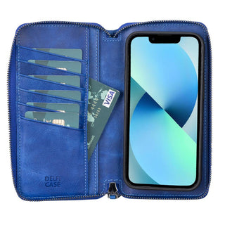 Delfi, Trina - 2-in-1-Handyhülle für iPhone 13 aus Leder