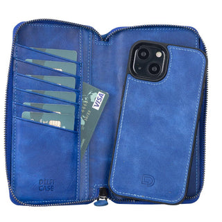 Delfi, Trina - 2-in-1-Handyhülle für iPhone 13 aus Leder
