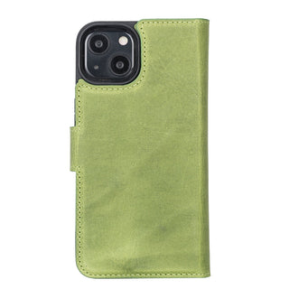 Delfi, Magic - 2-in-1-Handyhülle für iPhone 13 aus Leder