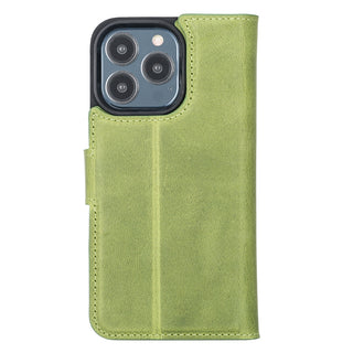 Delfi, Magic - 2-in-1-Handyhülle für iPhone 13 Pro aus Leder