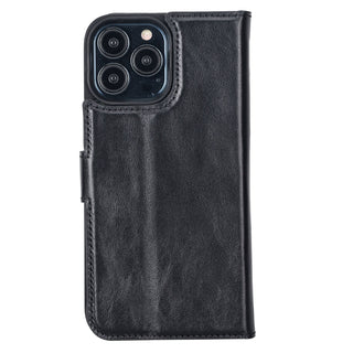 Delfi, Magic - 2-in-1-Handyhülle für iPhone 13 Pro Max aus Leder
