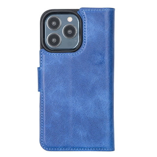 Delfi, Magic - 2-in-1-Handyhülle für iPhone 13 Pro aus Leder