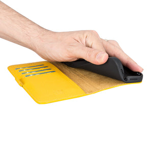Delfi, TD Wallet - Handyhülle für iPhone 13 aus Leder