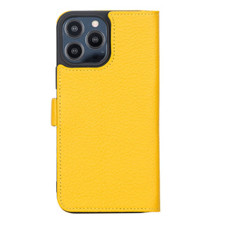 Delfi, TD Wallet - Handyhülle für iPhone 13 Pro Max aus Leder
