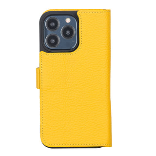 Delfi, TD Wallet - Handyhülle für iPhone 13 Pro aus Leder