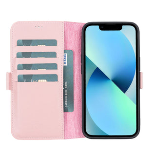 Delfi, TD Wallet - Handyhülle für iPhone 13 aus Leder